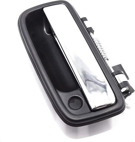 2Pcs Front Pair Exterior Chrome Door Handle Textured Black Compatible with Toyota Tacoma 1995 2004 in Kuwait