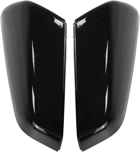 غطاء غطاء مرآة جانبية من COOL STAR متوافق مع سيارة شيفروليه إكوينوكس جي إم سي تيرين 2018-2023 يستبدل 23406416 23406417 84225386 84225387 جانب السائق والراكب (أسود) in Kuwait