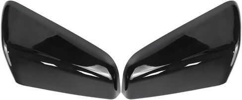 غطاء غطاء مرآة جانبية من COOL STAR متوافق مع سيارة شيفروليه إكوينوكس جي إم سي تيرين 2018-2023 يستبدل 23406416 23406417 84225386 84225387 جانب السائق والراكب (أسود) in Kuwait