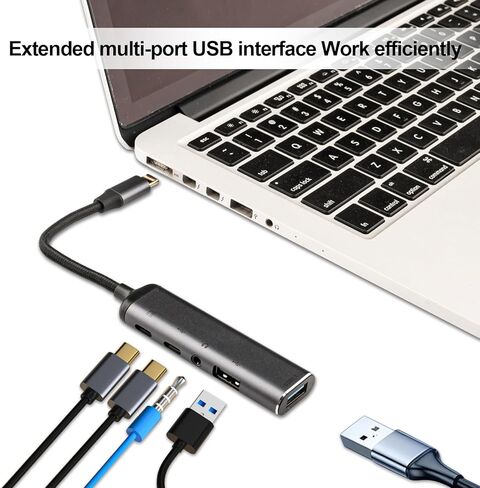 محول USB C إلى VGA، محول Thunderbolt 3 VGA مع منفذ 4K/ 100W PD/لهاتف iPhone 15 Plus/15 Pro Max وGalaxy S22 Ultra وMacBook Pro 2020 وiPad Pro 2020/21/22/23 in Kuwait
