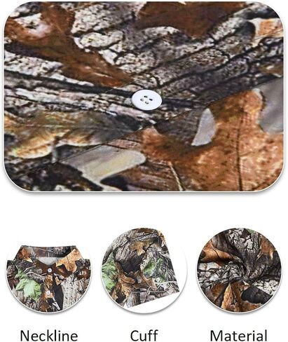 Camo Hawaiian Shirt Women Casual V Neck Maple Leaf Print Clothes Short Sleeve Fall Holiday Vacation Button Up Tops in Saudi Arabia