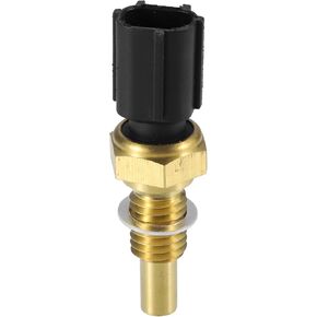 F FIERCE CYCLE Coolant Temperature Sensor for Ford F-350 Durable No.8L3Z-6G004-A Water Temp Sensor Gold Tone Inner