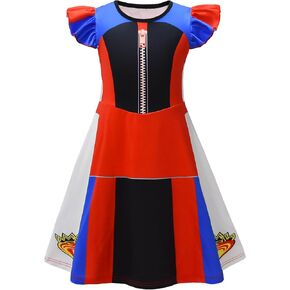 AOVCLKID Girls Princess Costume Birthday Party Dress Halloween Cosplay Outfits