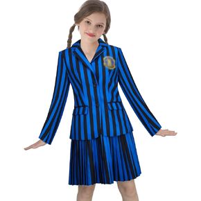 Girls Costume Uniform Academy School Suits Kids Cosplay Outfits Halloween Party Dress