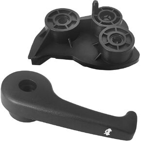 81180-2B000 Hood Latch Release Handle and Base Compatible with Azera 2012-2017 Sonata 2011-2019 Elantra 2011-2016 Optima 2011-2017 Vel0ster 2012-2017 Sorento 2011-2015, 1Set Black