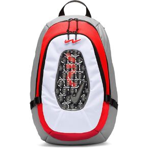 Nike Air Atmosphere Adult Unisex Backpack (17L) (Atmosphere Grey/Black/Infrared 23)