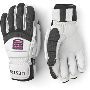 Hestra Unisex Gripen GS 5-Finger Gloves, Windproof, Insulated Alpine Ski Racing Gloves for Men & Women