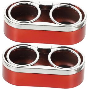 2Pcs Car Cup Holder Double Hole Beverage Holder for Auto Drink Holder for Vehicle Accessories Fits Standard Drink Bottles and Cups