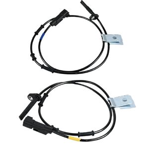 2Pcs Front Left and Right ABS Wheel Speed Sensor Compatible with Chevrolet Equinox GMC Terrain 2010-2017 Replace 20811371 20811372