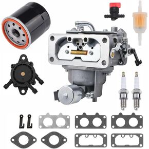15004-1010 استبدال المكربن ​​لكاواساكي FH601V FH641V FH661V FH721V FX850V FX801V 22HP المحرك 15004-7024 15004-0757 15004-1005 مع مجموعة مرشح