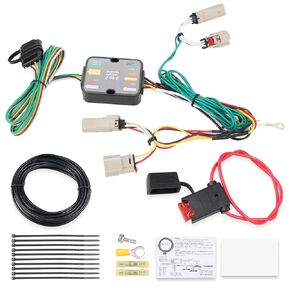 WATERWICH 56468 4-Pin Trailer Wiring Harness Compatible with Ford Bronco 2021-2023 Trailer Hitch Wiring Harness