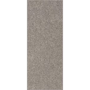 Home Queen Solid Color Custom Size Runner Area Rug Grey, 4' x 10', Stain Resistant, Living Room, Pet-Friendly and Stylish, Machine-Made, Wedding Occasions