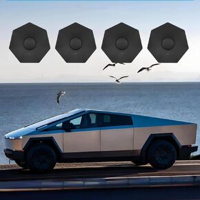 4PCS Wheel Hub Caps for Cybertruck, Wheel Center Hub Caps Cover for Tesla Cyberturck 2024 Accessories