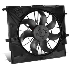 DNA MOTORING Factory Style Radiator Cooling Fan Assembly Compatible with 2016-2020 Metris,OEM-RF-0331