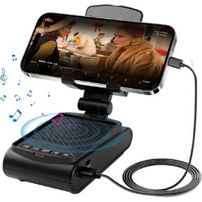 Gifts for Men Women ，Foldable Cellphone Stand with Bluetooth Speaker ， Power Bank Birthday Gift Idea for Mom Dad Him Husband Cool Gadget Tech Gifts (Green)