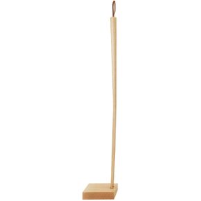 Kime Shoehorn with Stand, Long Handle, Wooden Shoehorn, 27.5 Inch, Made in Japan, Shoehorn, Orange Color,Cherry Wood