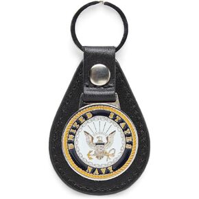 OODA U.S. Navy Leather Keychain