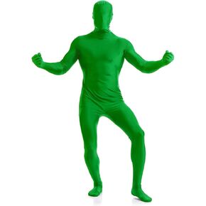 Chromakey Green Bodysuit Stretchable Professional Grade Full Body Suit for Photo Video Photography Effect