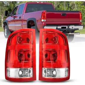AUTOONE - For 2007-2013 GMC Sierra Tail Light Assembly Factory Taillights, Compatible with GMC Sierra 1500 2500HD 3500HD, Driver & Passenger Side