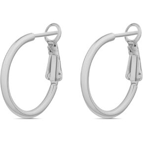 Jewelry 20 mm Small & Lightweight Chunky Hoop Earrings for Women
