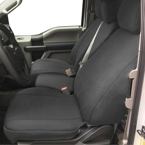 استبدال غطاء المقعد المخصص لسيارة Ford F150-F550 الأمامية 40/20/40 2011-2014 مع وحدة تحكم مركزية مفتوحة وحزام مقعد مركزي متكامل in Kuwait