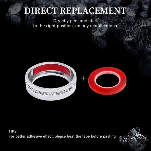 LECART Bling for Jeep Accessories Wrangler JK JKU 2018 2017 2016 2015 2014 2013 2012 2011 أغطية مقبض ضبط حجم الكريستال غطاء معدني 2 حزمة in Kuwait