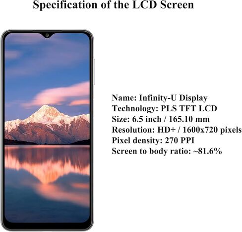 for Samsung Galaxy A02s OEM LCD Screen Replacement with Frame Compatible with Samsung Galaxy A02s SM-A025U LCD Display Touch Screen Digitizer Assembly with Repair Tools and Installation Manual in Saudi Arabia