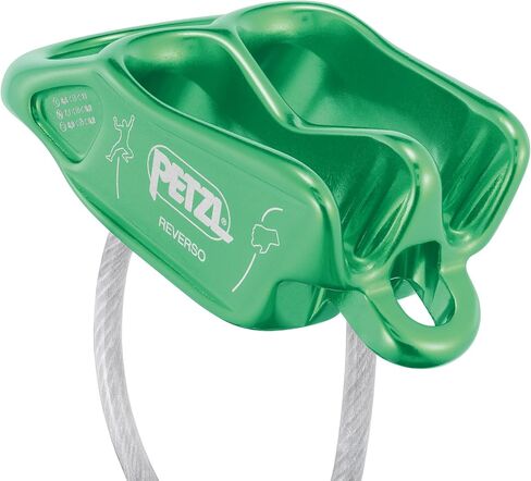 PETZL - جهاز أمان ريفيرسو - للجنسين، رمادي، مقاس واحد in Kuwait