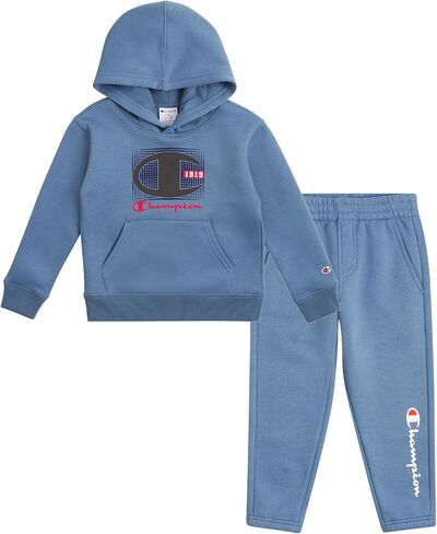 Champion Boys Hoodie and Jogger Set for Kids 2 Piece Athletic Sweatsuit Sets in Saudi Arabia