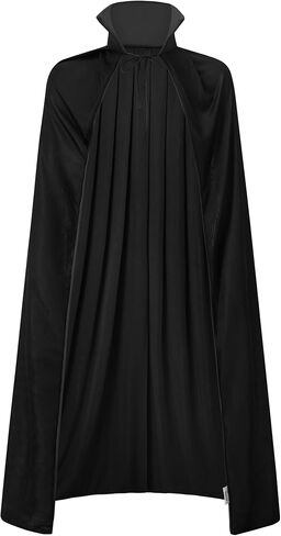 Mainfini Mens Halloween Costume Vampire Cape Adult Stand Collar Cloak (M-XL) in Kuwait