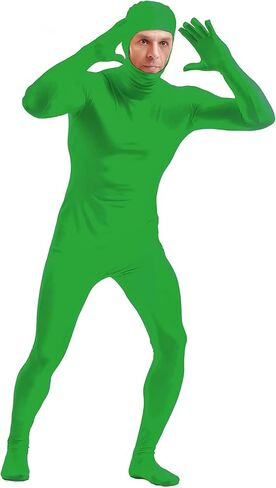 Chromakey Green Bodysuit Stretchable Professional Grade Full Body Suit for Photo Video Photography Effect in Saudi Arabia