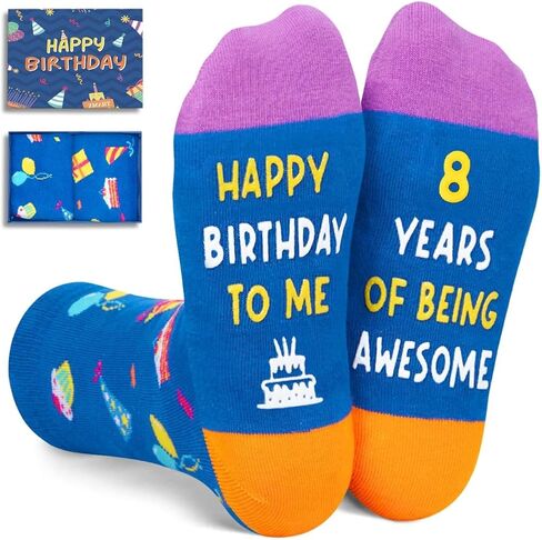 Zmart 12th Birthday Gifts Ideas for Boys - Socks for Tween Boys Girls Age 12, 12 Year Old Gifts for Kids, Presents for 12 Year Olds in Kuwait