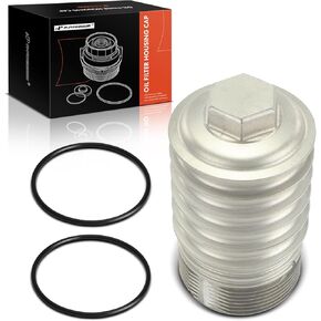 A-Premium Oil Filter Housing Cap Assembly Compatible with Volkswagen Jetta 2013-2023, Passat 2014-2017, Golf 2015-2021, Tiguan 2017-2023, Beetle 2013-2017, GTI 2015-2021, Golf Alltrack SportWagen
