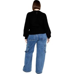 City Chic Women's Citychic Plus Size Jumper Oaklyn in Saudi Arabia