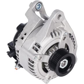 56028697AL Alternator 12V 160A Fit for 2009-2010 Dodge Ram 1500, 2010 Ram 2500, 2011-2014 Ram 1500, 2011-2018 Ram 2500, Ram 3500,5.7L V8 CW 6-Groove Clutch Pulley