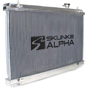 Skunk2 349-07-1003 Alpha Series Full-Size Dual-Core Aluminum Radiator - 2003-2006 Nissan 350Z
