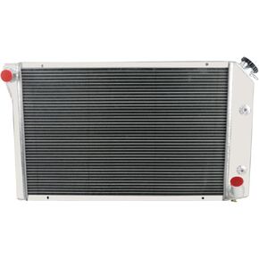 All Aluminum Radiator For 1977-1982 Chevy Corvette C3 5.0L 5.7L V8 Gas, 3 Row Core Cooling Radiators