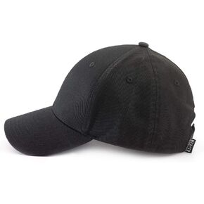 Mercer Culinary Classic Baseball Cap, Black, O/S, Model Number: M60080BK