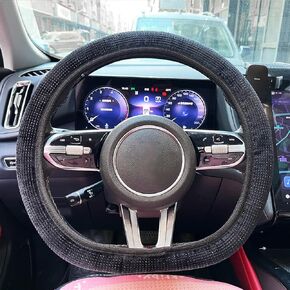 Steering Wheel Cover for Women Boho Universal Steering Wheel Covers Protector Car Accessories for Car 15 inch (Sunflower) in Kuwait