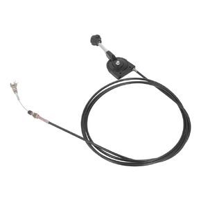 Throttle Control Cable 4m Stainless Steel Throttle Motor Control Cable for Excavator Mixer 13.12ft
