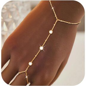 Hand Chain Bracelet Ring Bracelet