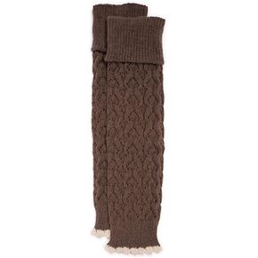 MUK LUKS Womens Tall Pointele Leg Warmer