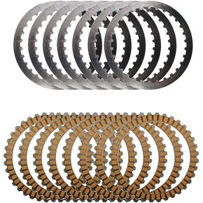Road Passion Clutch Steel Plate & Clutch Friction Plates for Harley Tour Glide Classic/Ultra Classic