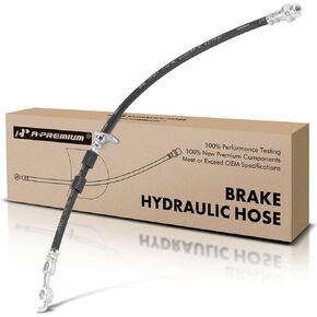 A-Premium Rear Driver Brake Hydraulic Hose Compatible with Select Mitsubishi Models - Endeavor 2004-2008/2010-2011 - Replace# MR569354