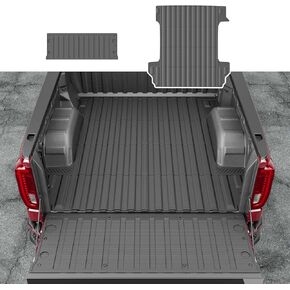 5.82FT Bed Mat Compatible with 19-25 Chevy Silverado GMC Sierra 1500 Tailgate Mat Truck Bed Liner Replacement for 2019-2025 Silverado Accessories
