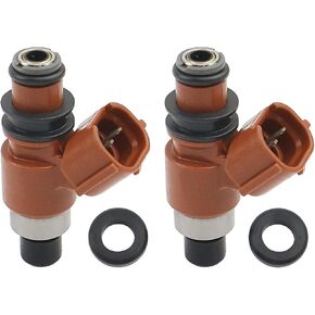2Pcs Fuel Injector Compatible with Yamaha V STAR 950 / TOURER 2009-2017, YZF-R1 2012-2014, BOLT/R-SPEC 2014-2023, SR950 2017 Replace 5S7137610000 5S7-13761-00-00