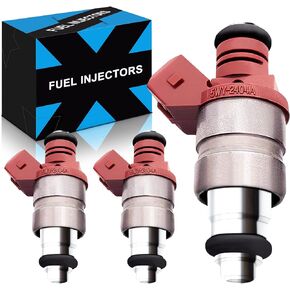 5WY2404A For:-john deere Fuel injectors Fits For 2011 2012 2013 2014 2015 2016 2017 For:-John Deere 825i Gator XUV 3 Cylinder Engine, MIA11720 (Set of 3)
