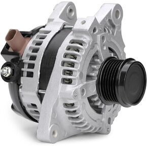 Alternator Compatible with Toyota Corolla Sedan 2014-2019 L4 1.8L - 125Amp 12V CW 6 Groove Pulley Replace# 27060-0T240 11776 104211-3300