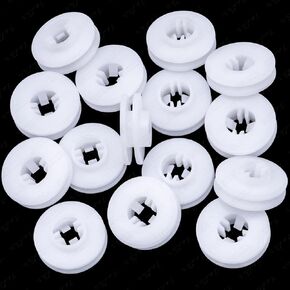 Rexka 15pcs Wheel Arch Trim Clip 51137034022 for BMW Mini Cooper R50 R52 R53