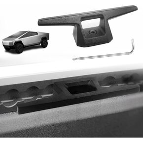 L-Track Cleat Hook for Tesla Cybertruck 2023-2025 | Flexible Tie-Down Point | Bed Rail Track Hook Heavy Duty Steel